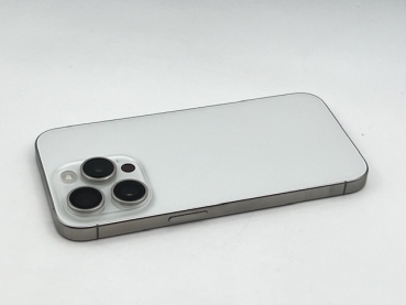 Refurbished iPhone 15 Pro titan weiß
